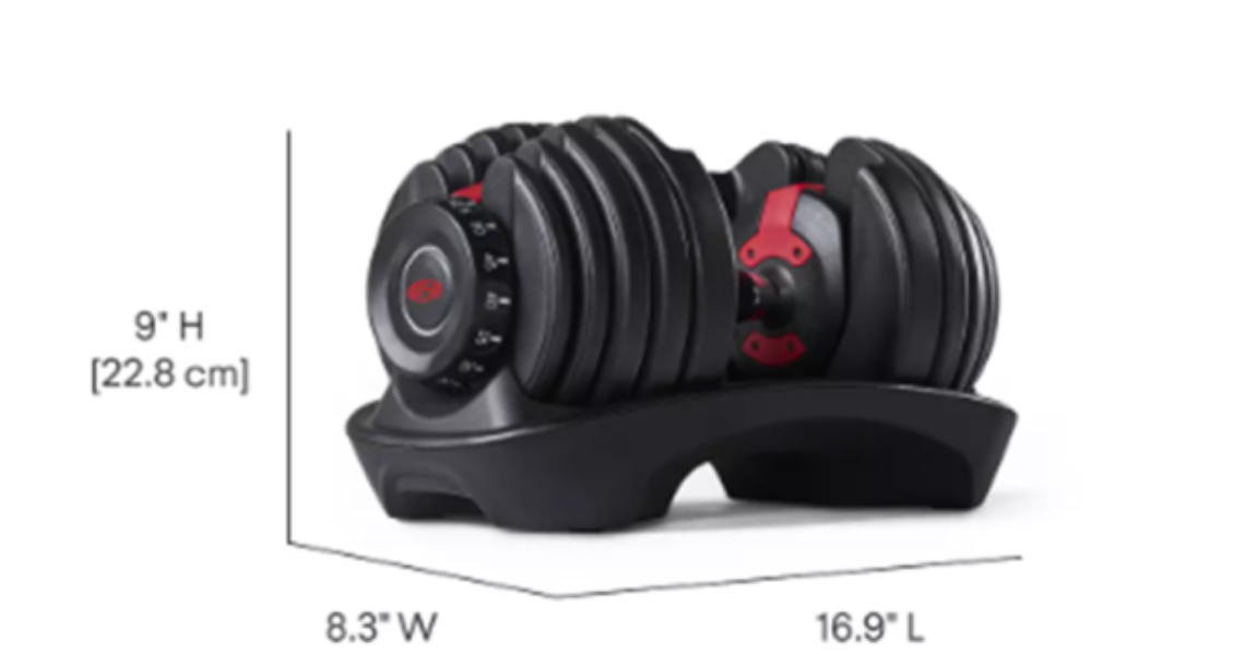 BowFlex adjustable dumbbells recalled after dislodging injuries 